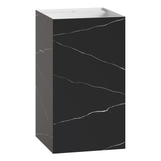 Раковина напольная Armadi Art Cube Corian 802-NM 48 см Nero Marquina